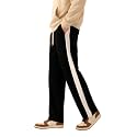 dockstreet Straight Wide fit Long Length Trouser Style Drawstring Trackpant for Men/Trending Sporty Style, Relaxed Casual Pants for Men