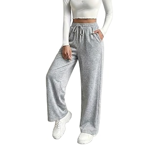 dockstreet track pant for women  open baggy fit  track pants  open bottom track pant 