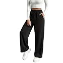 dockstreet Track Pant for Women || Open Baggy Fit || Track Pants || Open Bottom Track Pant ||