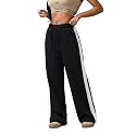 dockstreet Track Pant for Women || Open Baggy Fit || Track Pants || Open Bottom Track Pant ||