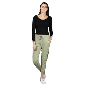 dockstreet women39s loose fit cotton blend joggers ax24lwrpistachiolycralowers30_light green_30
