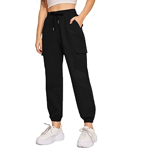 dockstreet girlswomen cargo joggers in pure thick hosiery soft cottonfor a relaxed feelmultipurpose in their use for athletic casual everyday wear and suitable for all seasons