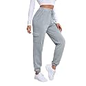 dockstreet Soft Fabric Stylish Regular Comfortable Fit Joggers/Pants for Women WMnCargoCotton2Pckt2B3GreyM