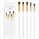 docolor 5Pcs Eyeliner Brush Set – Angled Ultra Thin Fine Point