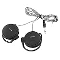 Docooler Wired On Ear Earphone without Mic (Black)