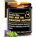 Doctor Candle, Unique Gifts for Doctors, Ideal Doctor Gifts for Men and Women, Thoughtful Graduation Presents for Medical Students, Best Medical School Gift for Her, Birthday, Christmas, Gift Ready