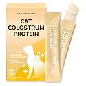 Doctor By Cat Colostrum Protein Cat Supplement Immune Support Muscle Growth, Gentle on Digestion for Kittens, Adult&Senior Cats with Goat Milk, Whey Protein Isolate, Colostrum Lickable Formula
