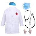 Doctor Coat Costume and Nurse Costume Combo