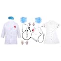 Doctor Coat Costume and Nurse Costume Combo