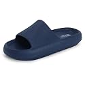 DOCTOR EXTRA SOFT Men's Classic Ultra Soft Sliders/Slippers with Cushion FootBed for Adult | Comfortable &amp; Light Weight | Stylish &amp; Anti-Skid | Waterproof &amp; Everyday Flip Flops for Gents/Boys D-504