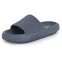 DOCTOR EXTRA SOFT Men's Classic Ultra Soft Sliders/Slippers with Cushion FootBed for Adult | Comfortable &amp; Light Weight | Stylish &amp; Anti-Skid | Waterproof &amp; Everyday Flip Flops for Gents/Boys D-504
