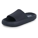DOCTOR EXTRA SOFT Men's Classic Ultra Soft Sliders/Slippers with Cushion FootBed for Adult | Comfortable &amp; Light Weight | Stylish &amp; Anti-Skid | Waterproof &amp; Everyday Flip Flops for Gents/Boys D-504