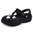 DOCTOR EXTRA SOFT Women's Classic Charms Clogs/Sandals with Adjustable Back Strap for Adult | Comfortable &amp; Light Weight | Stylish &amp; Anti-Skid |Waterproof &amp; Everyday Use Mules for Girls &amp; Ladies D-511