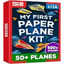 Doctor Jupiter Paper Airplane Book Kit for Kids Ages 4+, Craft Toy