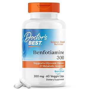 doctor39s best benfotiamine 300 mg vegetarian capsules