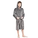 Doctor Unicorn Boys Soft Hooded Bathrobe Kids Warm Gamer Fleece Robe Sleepwear