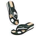 Doctor Walk Comfort Flip Flops Green and