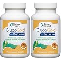 DOCTORS' PREFERRED GlucoGold with Berberine, Concentrated Cinnamon, Chromium, Banaba Leaf Extract (90 Tablets) (Pack of 2)