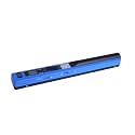 Document Scanner Portable Handheld Scanner, Mobile 900DPI HD Home Color A4 Book File Photo Scanner (Blu)