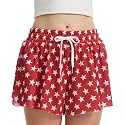 DOCUMO Girls Flowy Butterfly Shorts with Pockets 4-14Y