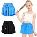 Girls Flowy Butterfly Shorts with Pockets 4-14Y