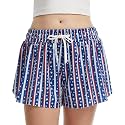 DOCUMO Girls Flowy Butterfly Shorts with Pockets 4-14Y