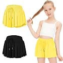 Girls Flowy Butterfly Shorts with Pockets 4-14Y