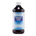 Docusate Sodium Liquid Stool Softener by GeriCare- Gentle Stimulant Laxative Liquid for Men &amp; Women- Quick Constipation Relief Aid- Adults Daily Bowel Movement Laxative- Cherry-Flavored (16 fl oz)