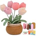 Dodhar DIY Tulip Crochet Kit for Beginners