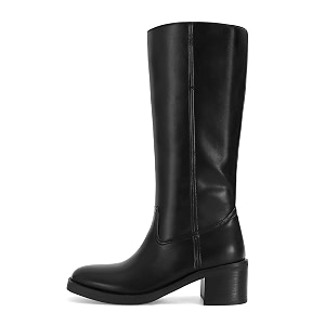 DOEYG Womens Banana Knee High Boots Square