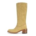 DOEYG Women39s Banana Knee High Boots Square