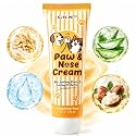 Dog & Cat Paw Balm and Nose Balm, Lick-Safe Moisturizer for Cracked Paw Pads & Dry Snout, Shea Butter, Jojoba Oil & Ceramide Complex, Fragrance-Free, 1.76 oz