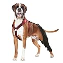 Dog Anti-Licking Leg Sleeve,Rear Leg Protector to Stop Licking,Wound Protection Sleeve for Post-Surgery Recovery,Left Leg