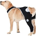 Dog Anti-Licking Leg Sleeve,Rear Leg Protector to Stop Licking,Wound Protection Sleeve for Post-Surgery Recovery,Left Leg