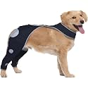 Dog Anti-Licking Leg Sleeve,Rear Leg Protector to Stop Licking,Wound Protection Sleeve for Post-Surgery Recovery,Double Leg