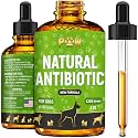 Dog Antibiotics for Infections, Cough, & Teeth Moments | Natural Antibiotics for Dogs with UTIs | Dog Allergy Relief & Canine Breath Treatment in 1 Bottle | Organic | 2 Oz