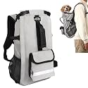 Dog Backpack Carrier for Small and Medium Dogs 4-Layer Safety Design (S)