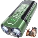 Dog Bark Deterrent Devices-Ultrasonic Anti Barking Device for Dogs with 50ft Range, Rechargeable No Barking Device for Own or Neighbor's Dogs, Portable Safe for Dogs/Humans,Green