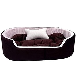 Dog Bed Soft Machine Washable Reversible Dog