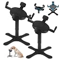 Dog Bowls Elevated Adjustable Stand,Tilted Raised Feeder for 5.5‑9.5in Bowl