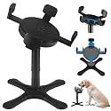 Dog Bowls Elevated Adjustable Stand,Tilted Raised Feeder for 5.5‑9.5in Bowl