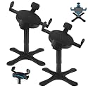 Dog Bowls Elevated Adjustable Stand,Tilted Raised Feeder for 5.5‑9.5in Bowl