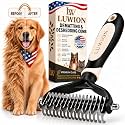 Dog Grooming Rake, Deshedding Undercoat Brush, Dogs & Cats