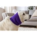 Dog Calming Band, Dog Ear Cover Anxiety Relief – Noise Canceling for Fireworks, Thunderstorms, Pet Grooming &amp; Force Drying(Purple L)