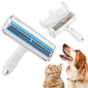 Dog/Cat Hair Remover Roller, Reusable Pet Hair Removal Brush for Dog Cat Animal, Easy to Self Clean, with Pet Hair Remover - Blue