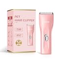 Dog Cat Home Hair Waterproof Clipper Portable