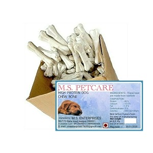 dog chew bones rawhide pressed bone calcium treat mega pack 3 inches 10 kgyoung
