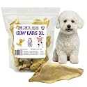 Dog Chits Cow Ears for Dogs – for Medium & Large Dogs – Extra Large, 10 Pk