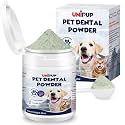 Dog Dental Care - 3.52oz Brown Seaweed Teeth Cleaning Powder, Effective Plaque & Tartar Remover, Bad Breath Treatment