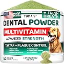 Dog Dental Powder, Breath Freshener with Multivitamin, Dog Teeth Cleaning